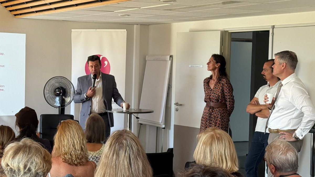 FMN78's tweet photo. #CDAPH I Aujourd’hui, la CDAPH était dans nos locaux pour une session externalisée 📍
Ils ont découvert notre Fondation, rencontré les élèves de l’IEM et visité nos infrastructures🏢
Merci à eux, à @Les_Yvelines et Emmanuel Souriau pour leur présence🙏 #Rencontre #Handicap https://t.co/u3GSrSUxEh