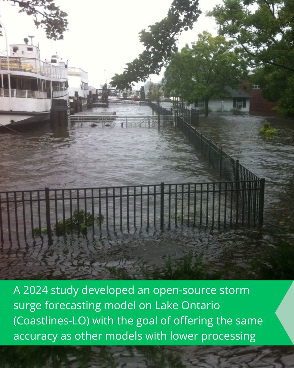 In coastal communities, extreme weather events can generate dangerous storm surges. Predicting these events is a matter of public safety, informing evacuation orders and other warnings.

Learn more ➡️ lakescientist.com/research-brief…

PC: adapted from Cyclonebiskit.

<a href="/SmithEngQueens/">Smith Engineering</a>