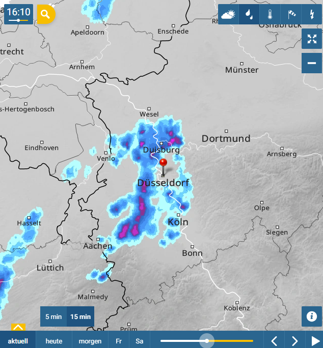 Nennt man das ein Regenloch?