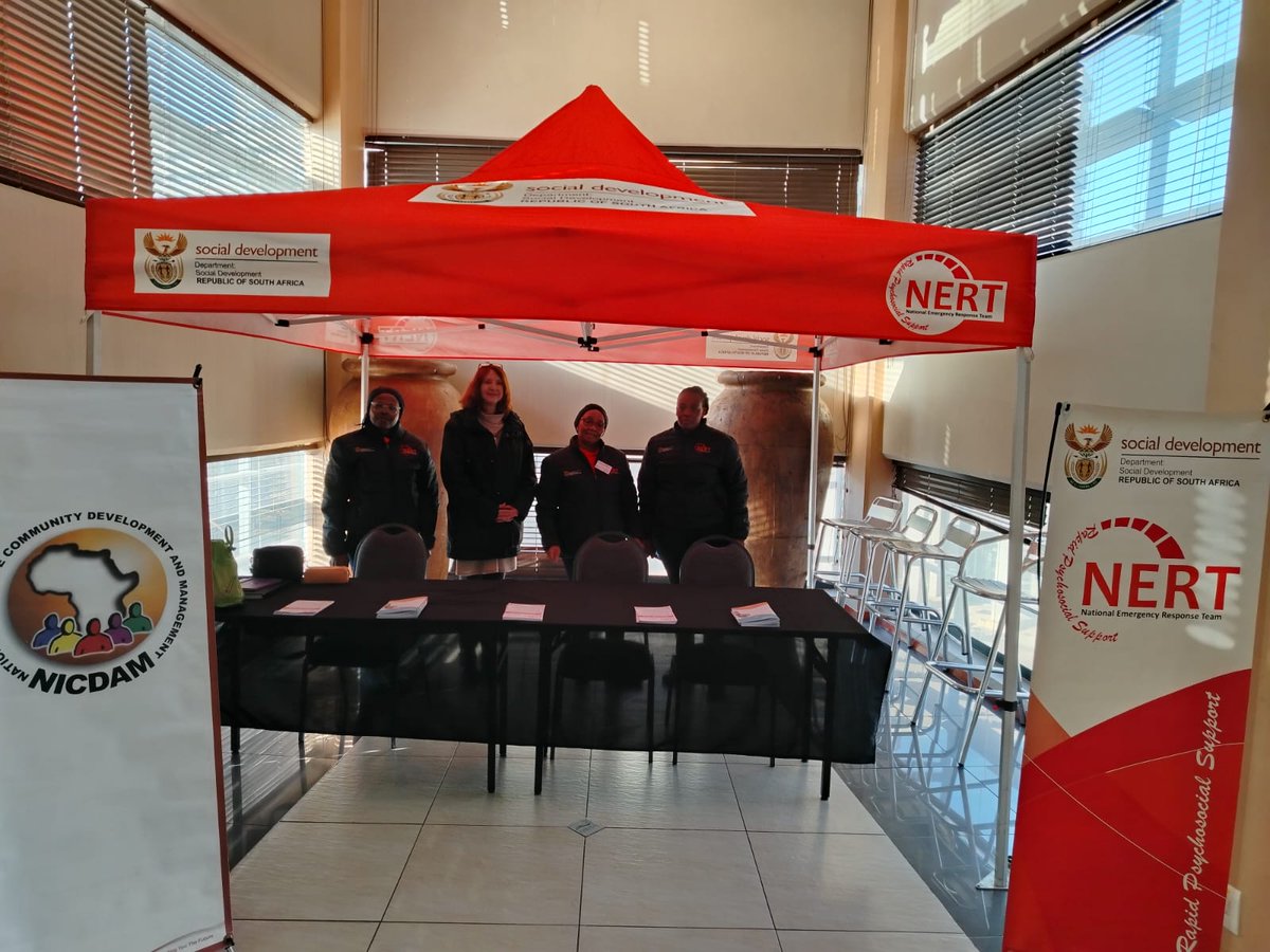 NICDAMSA's tweet photo. NICDAM joined @unisa at the “Integrity in Action” Conference this June. Dr Ilse Gravett shared how we apply integrity in trauma care through our NERT programme, showing why ethical leadership is key to ending GBVF and restoring trust. 
#NICDAM #NERT #GBVF #AfricaWeWant https://t.co/y5EZNrTYSV