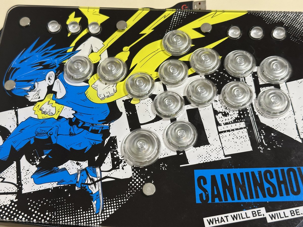 キースイッチ変えてボタンをOneFrameからV1にしてもろたー！ 押し方