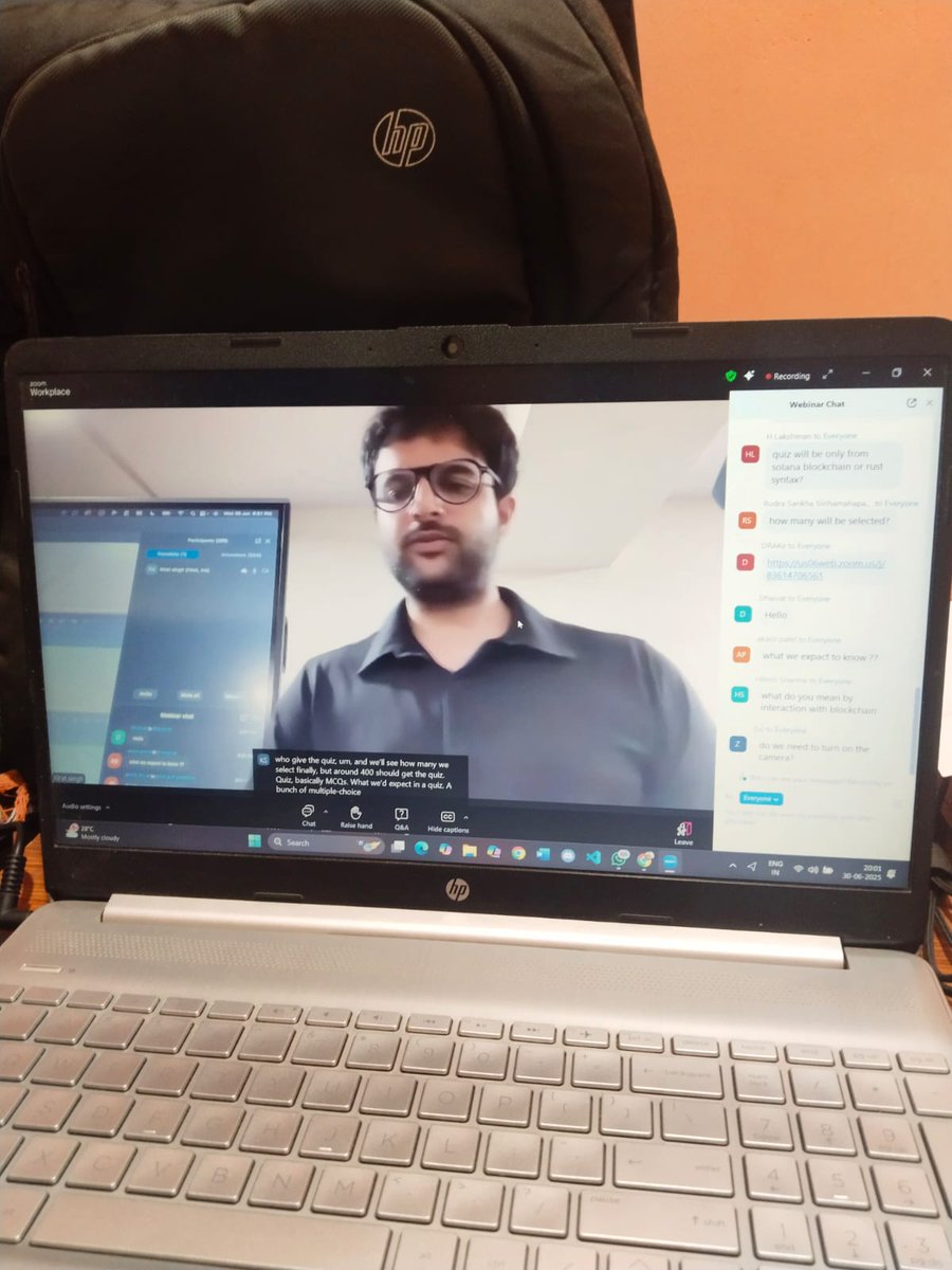 TechYesh's tweet image. Got opportunity for the Superdev Fellowship out of 2000+ applicants from 30+ countries!🌍
Dream came true — got to chat with @kirat_tw 💫From ML/Python to binge-watching Rust &amp;amp; JS 😄
quiz + 2hr project = fun + exhausting 🧠
Thanks @superteam  @SuperteamIN not quitting Rust soon🚀