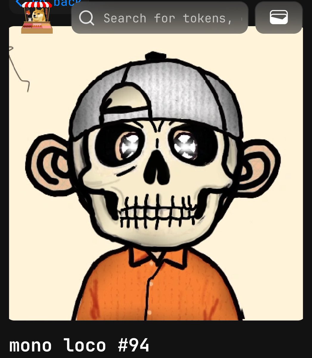 20 more Mono Loco inscriptions will be up for sale for 9 Doge in ten minutes.

doggy.market/nfts/loco