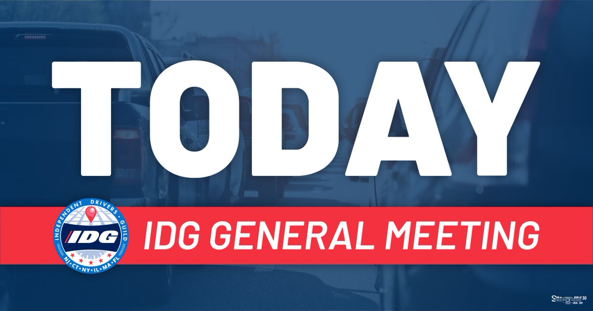 DrivingGuild's tweet image. 📣 Tonight! Join the IDG NY General Meeting at 7 PM
We’re breaking down your new 5% pay raise, lockout protections, and what to expect at Family Day on July 19!
📍 On Zoom
🔗 Join here: bit.ly/IDGGeneralMeet…