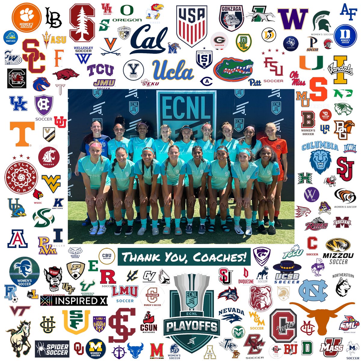 Molly McBride (@mollymcbride09) on Twitter photo Thank you to the 150+ coaches that came to watch us play at <a href="/ECNLgirls/">ECNL Girls</a> playoffs! We battled until to the end in the round of 16, coming up just short. Excited for next season, let’s get it <a href="/SJSCECNL/">San Juan SC ECNL</a>!
<a href="/TopDrawerSoccer/">TopDrawerSoccer</a> <a href="/ImYouthSoccer/">ECNL/GA/Recruiting/College Soccer</a> <a href="/ImCollegeSoccer/">College Soccer Truth ™</a> <a href="/TheSoccerWire/">SoccerWire</a> <a href="/PrepSoccer/">Prep Soccer ⚽️</a> Thank you to the 150+ coaches that came to watch us play at <a href="/ECNLgirls/">ECNL Girls</a> playoffs! We battled until to the end in the round of 16, coming up just short. Excited for next season, let’s get it <a href="/SJSCECNL/">San Juan SC ECNL</a>!
<a href="/TopDrawerSoccer/">TopDrawerSoccer</a> <a href="/ImYouthSoccer/">ECNL/GA/Recruiting/College Soccer</a> <a href="/ImCollegeSoccer/">College Soccer Truth ™</a> <a href="/TheSoccerWire/">SoccerWire</a> <a href="/PrepSoccer/">Prep Soccer ⚽️</a>