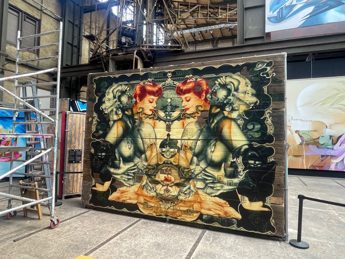 About today 

Work in progress 
Straat Museum, Amsterdam