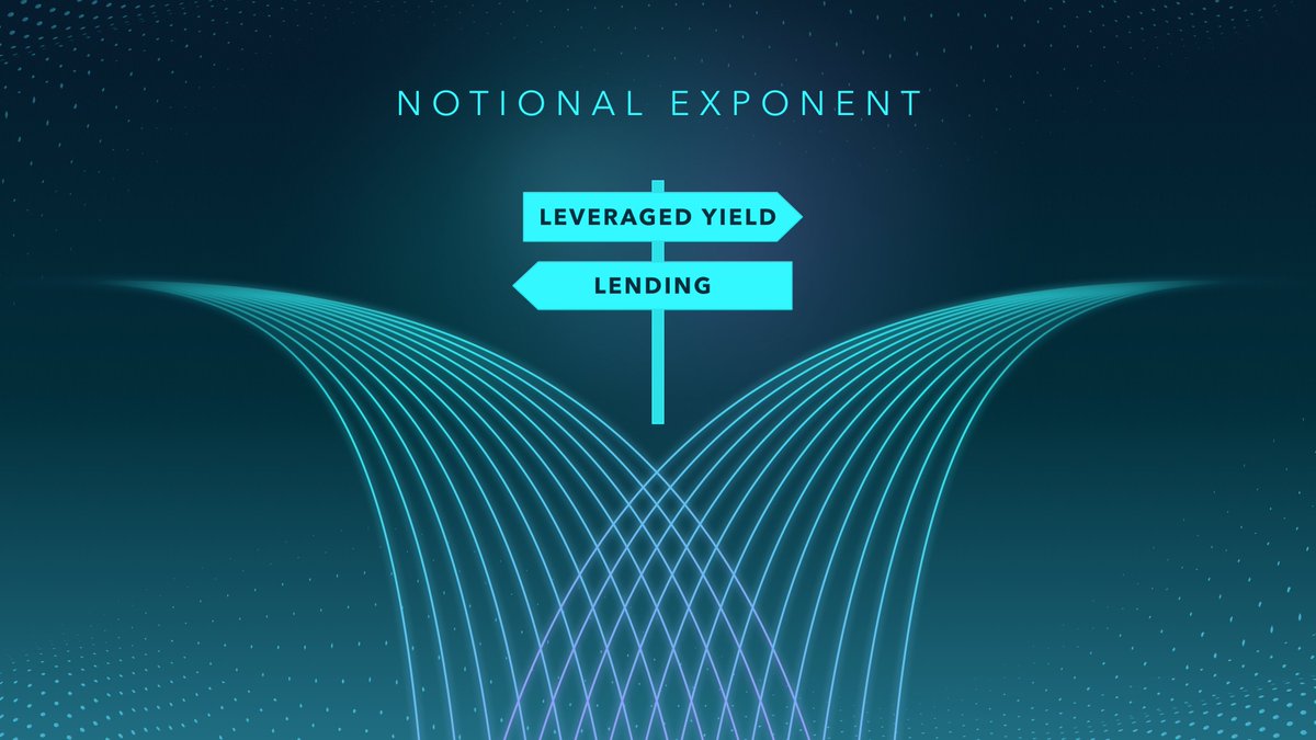We <a href="/NotionalFinance/">Notional</a> recently announced Notional Exponent - the world's first leveraged yield protocol.

But this thread isn’t about what Exponent is.

This thread is about WHY we built it, and why we STOPPED building a lending protocol.
