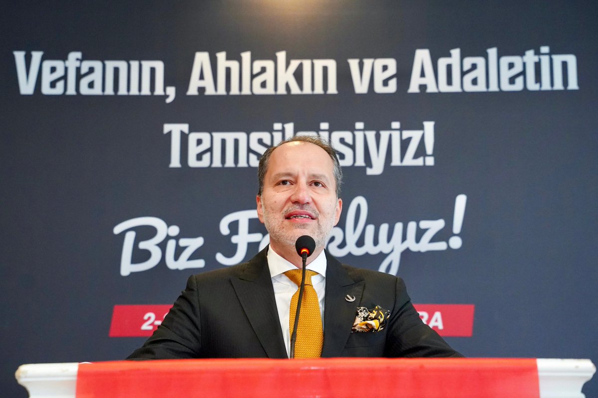 KplnAdnan's tweet photo. Vefanın, Ahlakın ve Adaletin Temsilcisiyiz! Biz Farklıyız!
@rprefahpartisi @ErbakanFatih @nureddingul https://t.co/hgXfi8e9rq