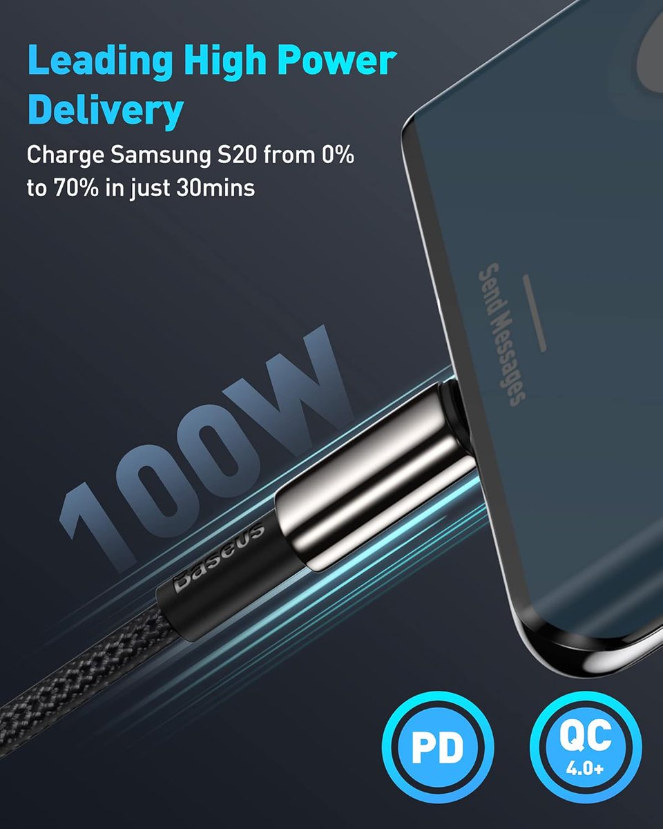 Awesome0403's tweet image. ⚡ Charge Smarter &amp;amp; Faster with Baseus 100W USB-C Cable – Built for All Devices &amp;amp; All Regions! 🌍
🛒 Shop Now 👉 amzn.to/46nLlHG
📖 Full Review 👉 gtstores1.shop/2025/07/baseus…

#BaseusCable #100WFastCharging #USBCtoUSBC #iPhone16Charger #MacBookCharger #SamsungFastCharge