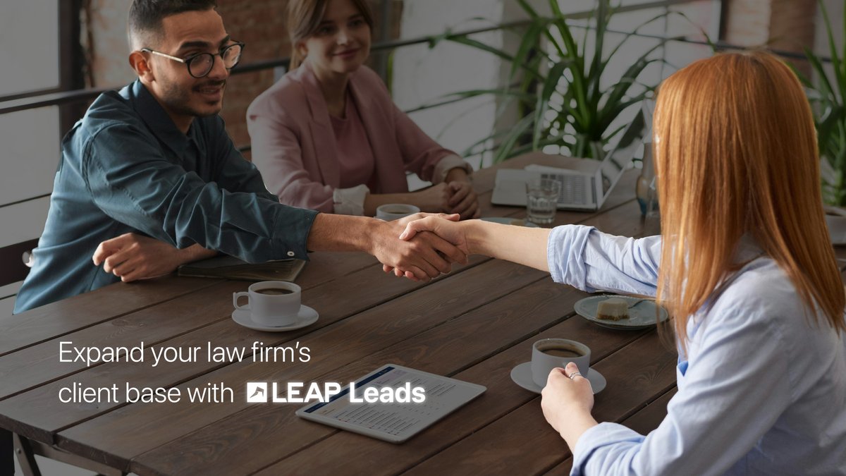 LSSAtweet's tweet photo. @LEAP4LawFirms, a LSSA member, has launched LEAP Leads, a new tool to help law firms capture and manage new client enquiries more effectively.
Read more: https://t.co/YtJtiSrblW
#LegalTech #LawFirms #LEAP #LSSA https://t.co/SrjR0ELNEw