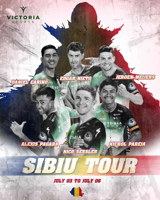 Seems like Victoria Sports Pro Cycling is looking for blood in the #SibiuTour, after just missing out on a breakaway win with <a href="/NicoSessler/">Nicolas Sessler</a> last time. Or, as they put it: "In Dracula’s land, only the brave dare to ride."