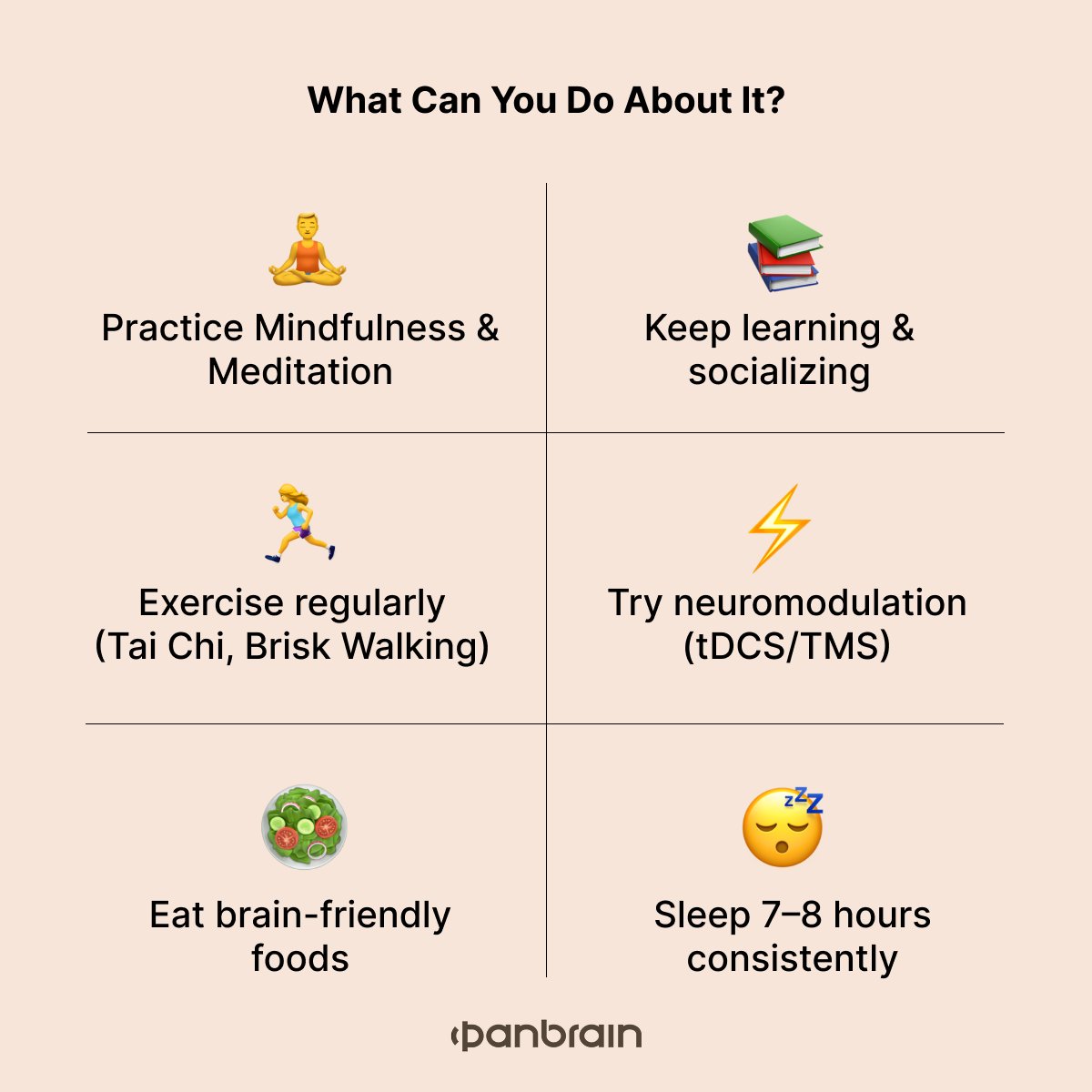 PanBrain_Tech's tweet image. 🧠 Feeling foggy, forgetful, or just not yourself? It’s more common than you think—but there are ways to take control.

Learn what might be behind it and what you can do to feel sharper. 👉
#BrainHealth #PanBrain #tDCS #MentalHealth #AnxietyHelp #PanBrainEC2 #TrendingNow