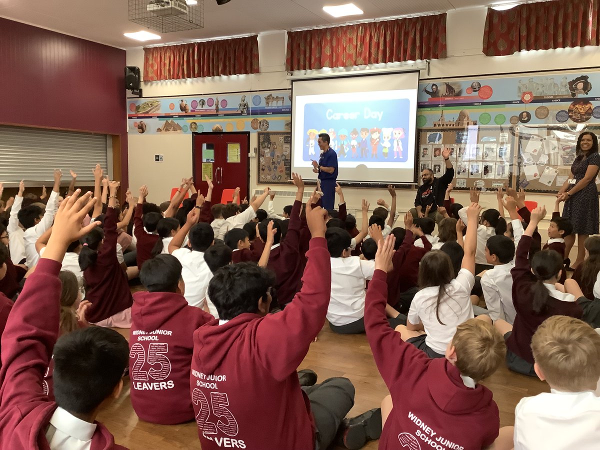 Thank you to all of our guest speakers at Career's day today. The children (and staff) were very inspired.