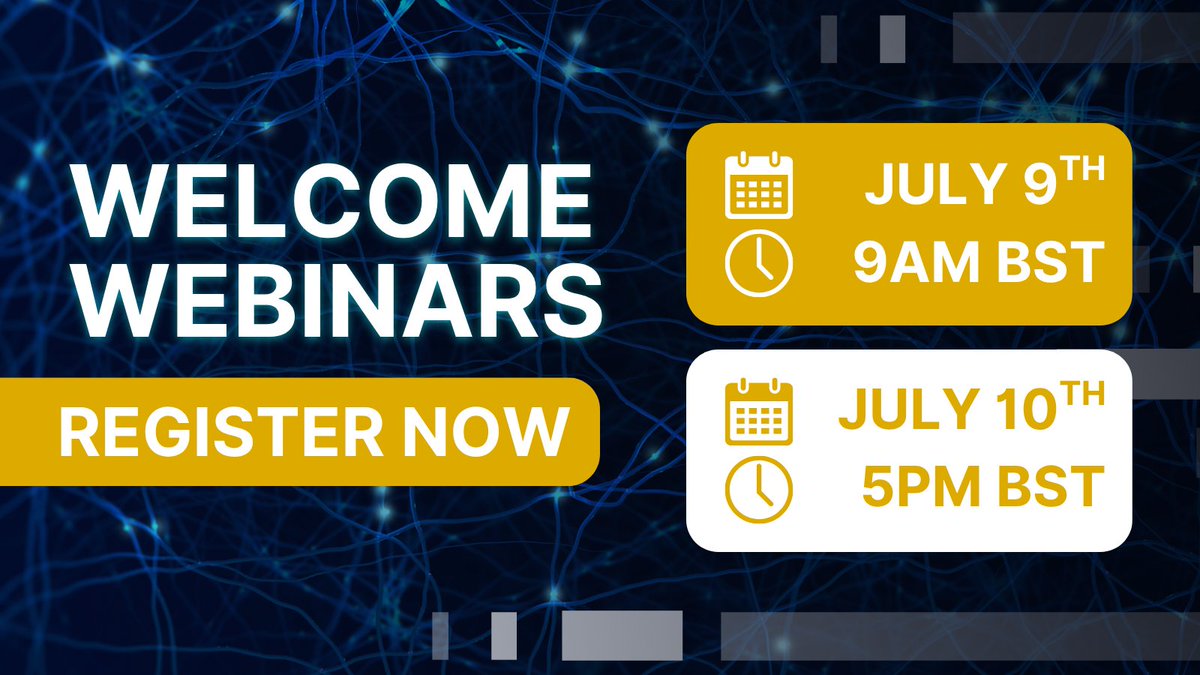 Want to learn more about the £7.5M #LongitudePrizeOnALS?
Join one of our welcome webinars to find out how the Prize works and how to get involved.

Register here:
📅 9 July, 09:00 BST: bit.ly/3I6GGzT
📅 10 July, 17:00 BST: bit.ly/3GnE0gN

#AIForGood #MND #ALS