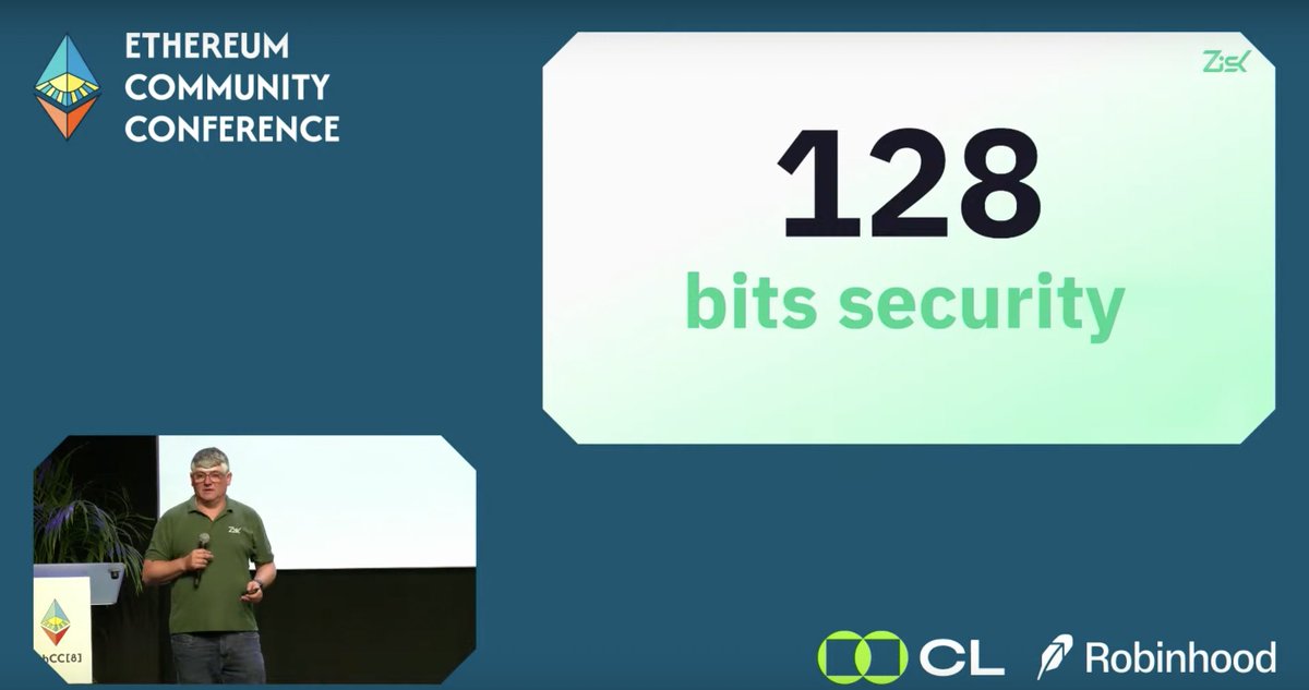 Fully supportive of @jbaylina on this! 128-bit security is a must. https://t.co/YRaFLQbZAV