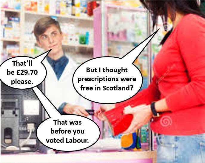 Prae54Rae's tweet photo. This is the change that the sleekit House Jocks who work for the English red Tory nationalists in London have planned for us, and the lad behind the counter will be paying off his university tuition fees because of brainwashed yoons. https://t.co/ovKmZf6vjQ