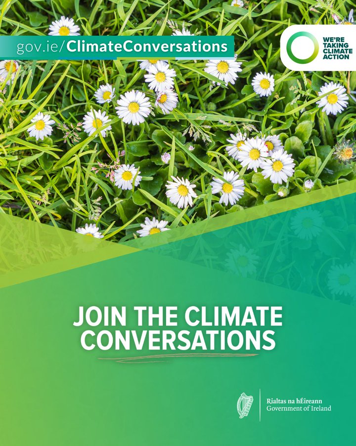 Changing Ireland (@changingireland) on Twitter photo đź“·Have your say on climate action by giving your views in #ClimateConversations 2025 from the Dept of Climate, Energy and Environment <a href="/theILDN/">Irish Local Development Network</a> <a href="/EPAIreland/">EPA Ireland</a> <a href="/SEAI_ie/">SEAI</a>
➡️gov.ie/.../climate-co…
đź“·Deadline: 22 September 2025 đź“·Have your say on climate action by giving your views in #ClimateConversations 2025 from the Dept of Climate, Energy and Environment <a href="/theILDN/">Irish Local Development Network</a> <a href="/EPAIreland/">EPA Ireland</a> <a href="/SEAI_ie/">SEAI</a>
➡️gov.ie/.../climate-co…
đź“·Deadline: 22 September 2025