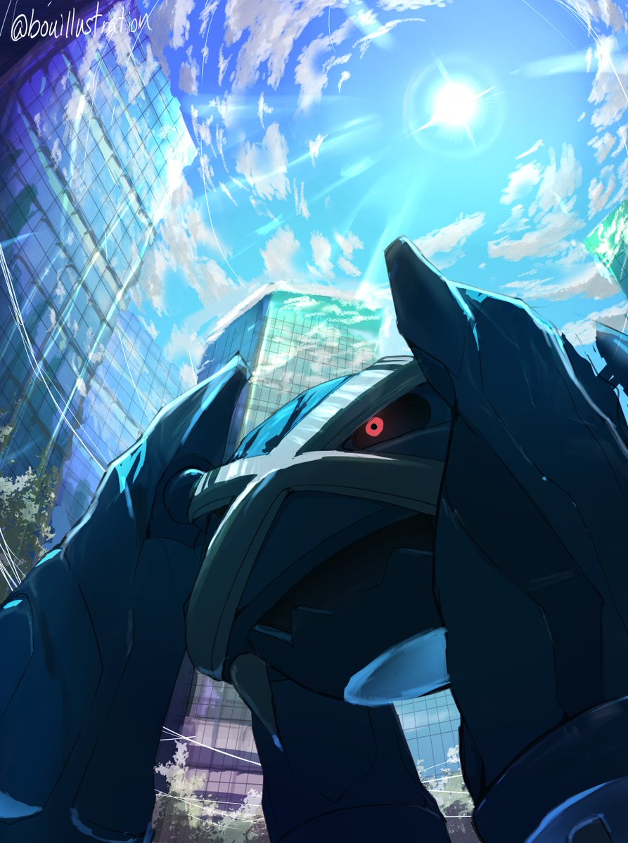 bouillustration's tweet photo. Metagross https://t.co/7fXt4au11d