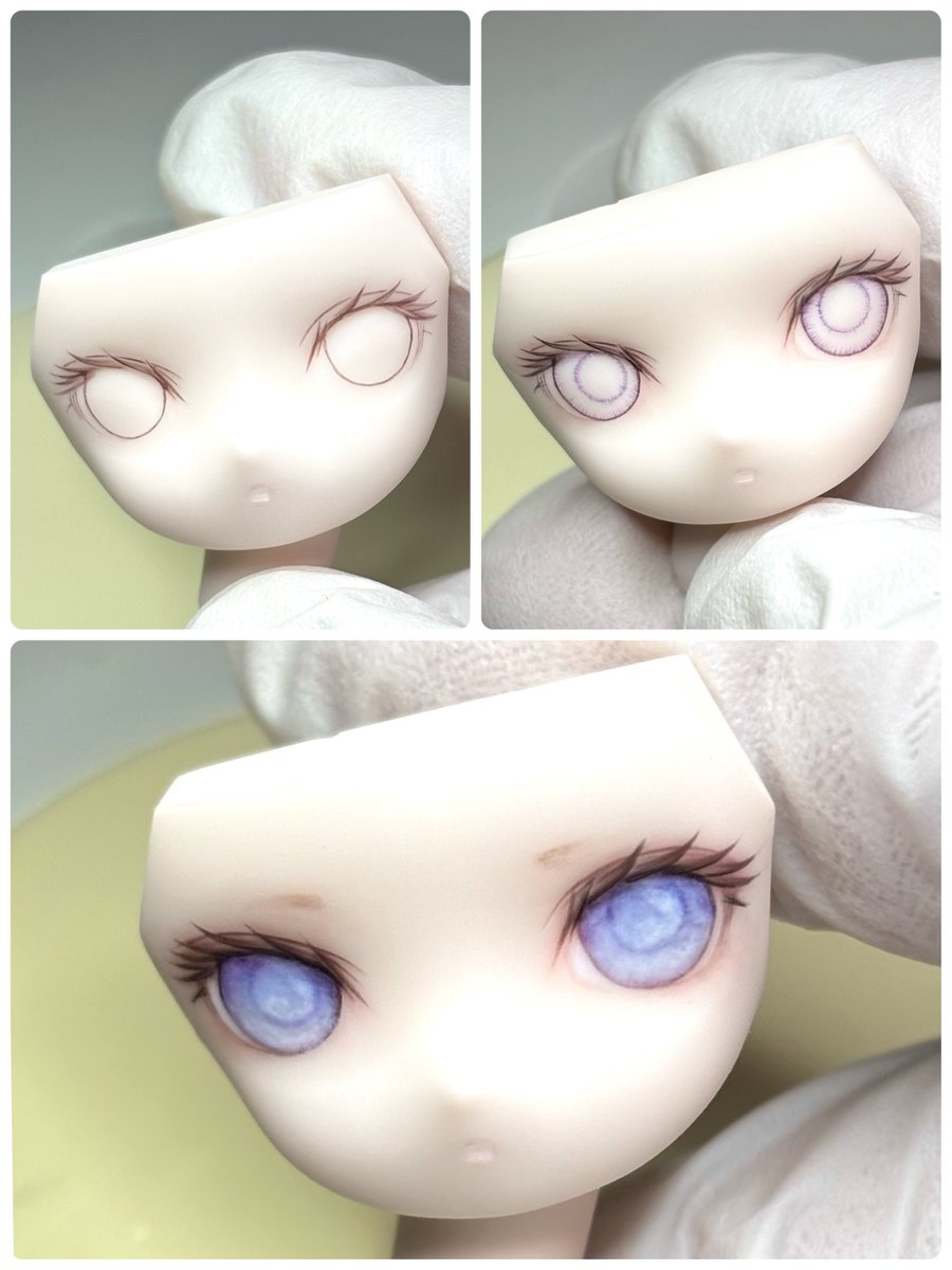 顔ができるまで😃