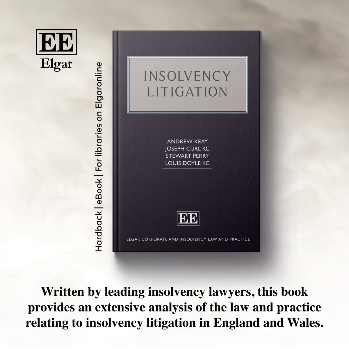 Elgar_Law's tweet image. 🆕👉Insolvency Litigation by Andrew Keay @UniversityLeeds, Joseph Curl KC, Stewart Perry and Louis Doyle.
➡️🔗e-elgar.com/shop/isbn/9781…
➡️Free chapter: doi.org/10.4337/978180…
#InsolvencyLaw #FinanceLaw #CorporateLaw #BankingLaw #NewBook #LawBook