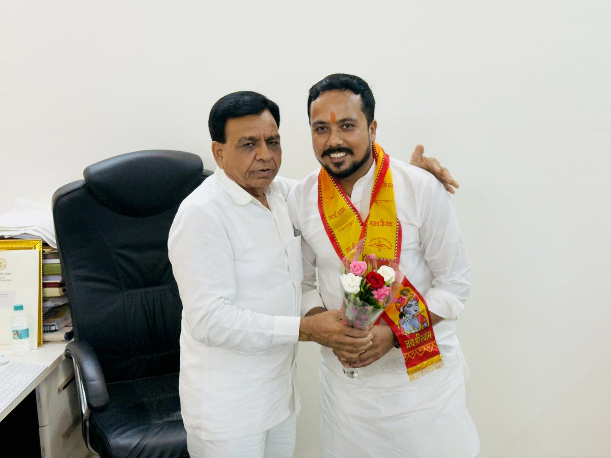 dilrajsingh4bjp's tweet image. आज भोपाल प्रवास के दौरान मध्यप्रदेश के उपमुख्यमंत्री श्री जगदीश देवड़ा जी से भेंट कर जन्म दिन की शुभकामनाएं दी !

#bjym #jagdishdevda