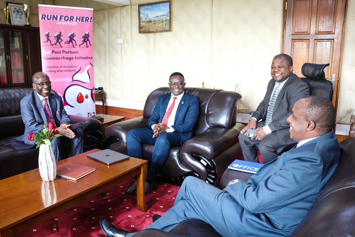 (1/2)

We had the honor of meeting H.E. Mutula Kilonzo Junior, CBS, Governor of Makueni County, to discuss strategic collaboration in the fight against Postpartum Haemorrhage (PPH) — a leading cause of maternal mortality.

🤝 H.E. Mutula Kilonzo Junior, reaffirmed his unwavering
