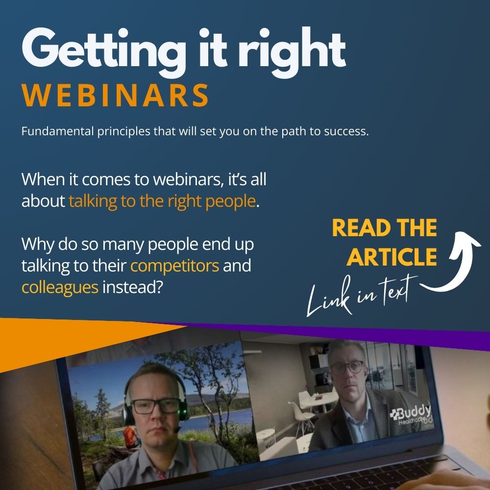 Are your webinars missing the mark? 

Learn the top strategies for creating engaging and impactful webinars in this article. From content to delivery, find out what makes a webinar truly effective. 

➡️ bit.ly/3O8WZMB

#WebinarTips #EngagingContent #NHS #HealthTech