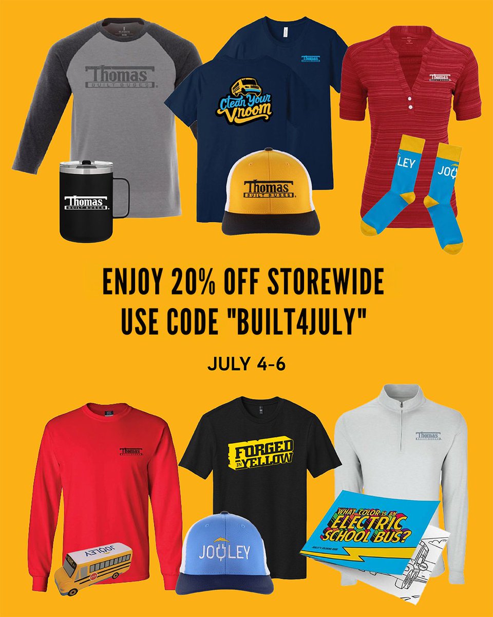 ⏳ Tick tock... 20% off won’t last.​
​
Shop July 4-6 and use code BUILT4JULY at checkout: bit.ly/4esFcfn