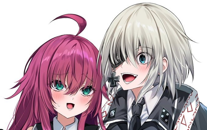 だいぶ引きなので顔回りアップ載せ👐髪メインに色味調整した 