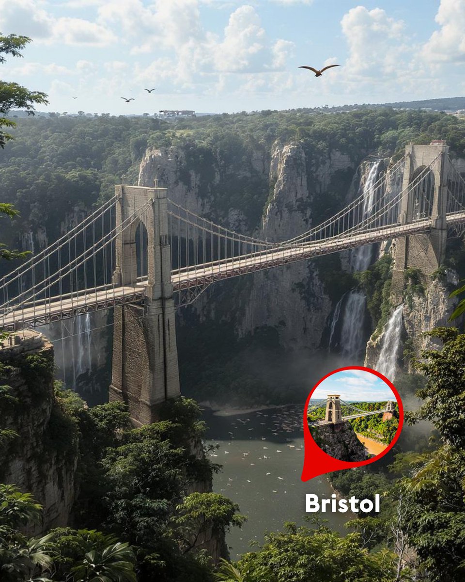 VisitEngland's tweet image. What if dinosaurs returned… to England? 👀🦖
To celebrate Jurassic World Rebirth, we used AI to imagine some of England’s landmarks in a prehistoric world.
@VisitWiltshire, @EH_Stonehenge, @VisitBristol