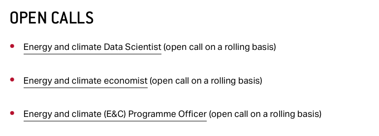 Tagliapietra_S's tweet image. 🚨 JOB VACANCIES 🚨
As @Bruegel_org continues to expand its work on energy and climate, we are currently recruiting three new profiles: i) Data scientist; ii) Economist; iii) Programme officer.
Please feel free to apply/share: bruegel.org/careers