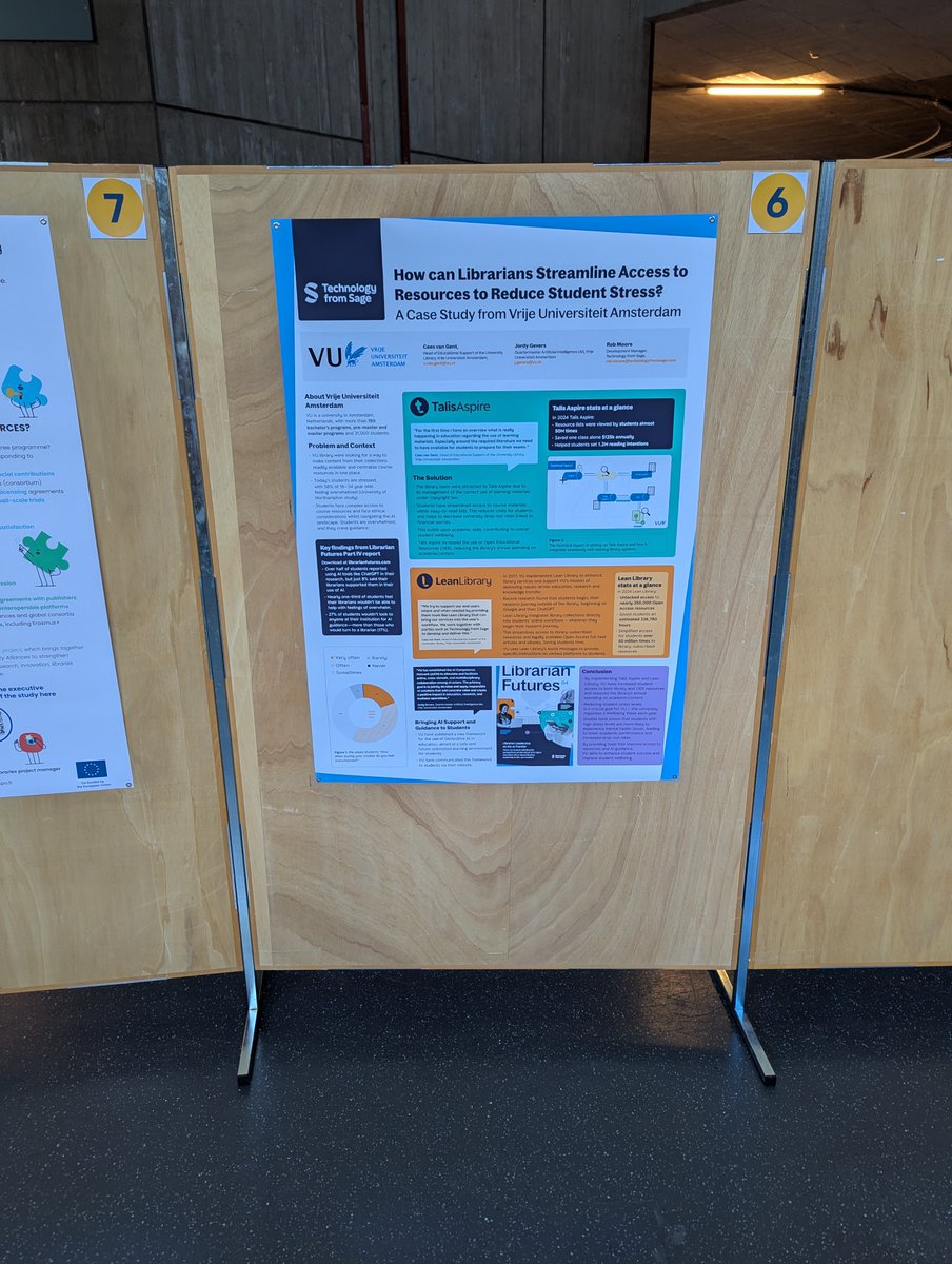 talis's tweet image. We&apos;re at #LIBER Conference in Lausanne, Switzerland 3rd-4th July. 

If you&apos;re there, come and say hi to Development Manager Rob at the #TechfromSage stand. You could get your hands on a new #Talis turtle. 🦙🐢

Plus, don&apos;t miss our poster session!

➡️ technologyfromsage.com/events/liber-2…