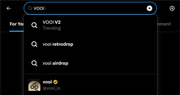vooi_io's tweet photo. Just casually dropping the alpha - VOOI V2 is trending on @X 

Power of the Trading Marketplace. All the attention to the Crypto &amp; RWA Gasless trades 🦅

Don't miss out - trade on VOOI 
https://t.co/TwO14KJIi5 https://t.co/7VuYwuitxI