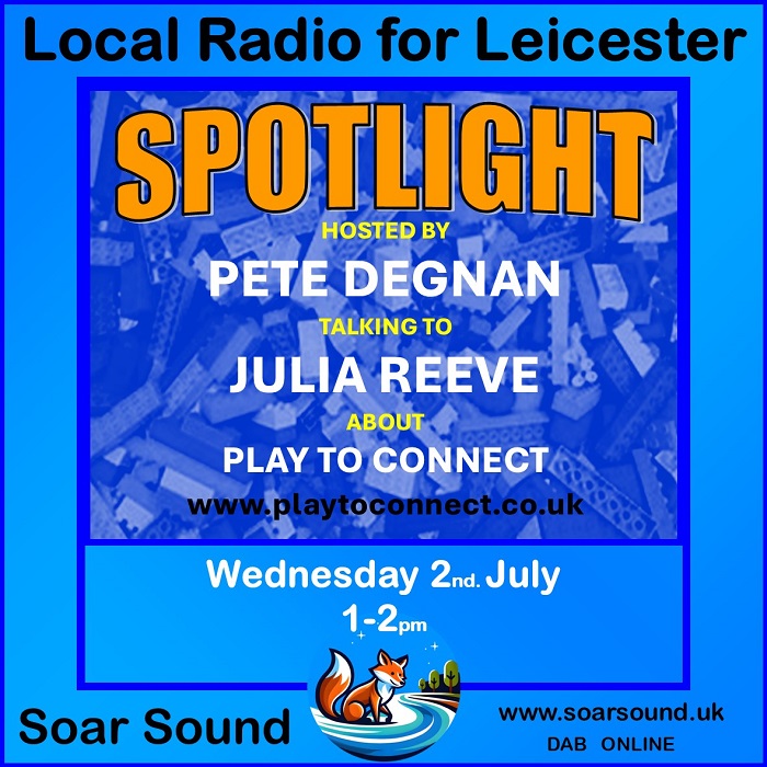 Leic58's tweet image. In the depths of #Soarsound, the #Spotlight show continue producing entertaining shows. Hosted by Pete Degnan.
Continuing to work with many local charities, community groups & individuals to promote awareness, relevant projects & events to the wider audience.