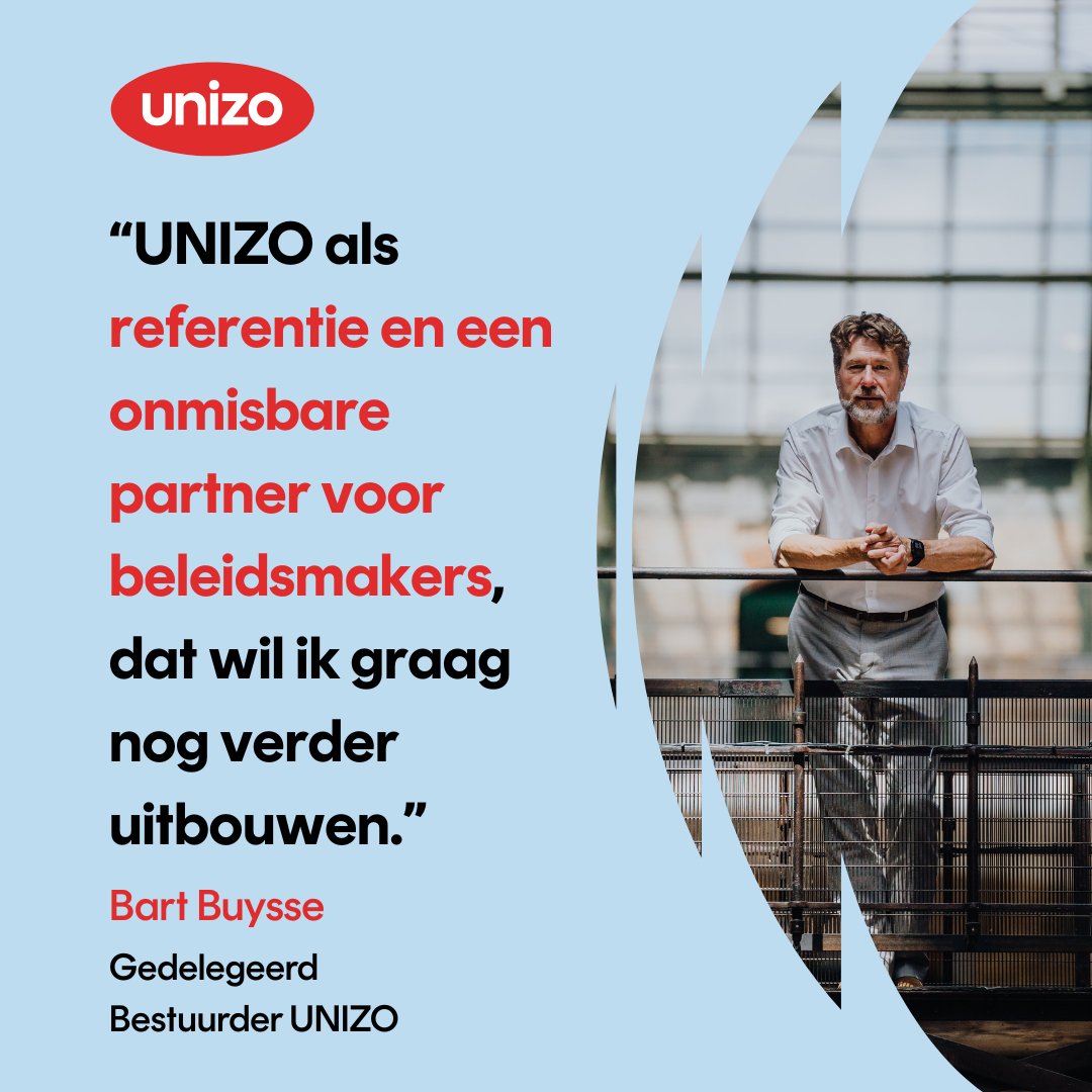 UNIZO (@unizovzw) on Twitter photo "UNIZO als en onmisbare partner voor beleidsmakers, dat wil ik graag nog verder uitbouwen"
Maak kennis met Bart Buysse, onze nieuwe gedelegeerd bestuurder
Welkom aan het roer van UNIZO, <a href="/BartBuysse/">Bart Buysse</a>!
Meer weten? Lees het hier: unizo.be/berichten/pers… "UNIZO als en onmisbare partner voor beleidsmakers, dat wil ik graag nog verder uitbouwen"
Maak kennis met Bart Buysse, onze nieuwe gedelegeerd bestuurder
Welkom aan het roer van UNIZO, <a href="/BartBuysse/">Bart Buysse</a>!
Meer weten? Lees het hier: unizo.be/berichten/pers…