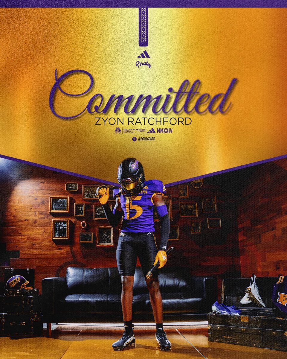 I appreciate everyone that's been there to support me and that will keep supporting me and I thank all the coaches that seen my talent and gave me the opportunity to play in the next level. I am grateful to say that I am committed to East Carolina University 🏴‍☠️🏴‍☠️