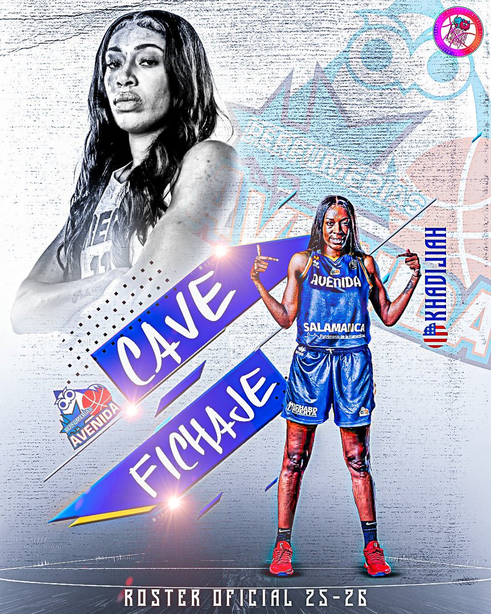 Perfumerías Avenida (@cbavenida) on Twitter photo OFICIAL 🚨
Una “máquina” del doble-doble para <a href="/CBAvenida/">Perfumerías Avenida</a>
💙 KHADIJIAH CAVE 💙
Welcome, Khadijiah 🙌🏻
🎨 <a href="/MonsterMondays_/">MonsterMondaysCreativity</a>
➕ perfumeriasavenidabaloncesto.com/sala-de-prensa… OFICIAL 🚨
Una “máquina” del doble-doble para <a href="/CBAvenida/">Perfumerías Avenida</a>
💙 KHADIJIAH CAVE 💙
Welcome, Khadijiah 🙌🏻
🎨 <a href="/MonsterMondays_/">MonsterMondaysCreativity</a>
➕ perfumeriasavenidabaloncesto.com/sala-de-prensa…