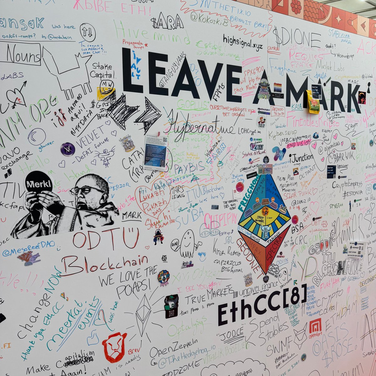 merkl_xyz's tweet photo. We left our mark https://t.co/GouJ1t31PP
