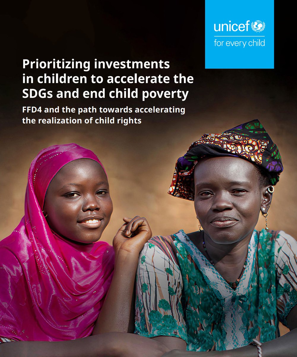 UNICEFSocPolicy's tweet image. Underinvestment in social sectors is driving the increase in child poverty, especially in fragile and crisis settings.
Closing the gap requires mobilizing $3.3B for health and $1.8B for education.
Discover more from our new policy brief: unicef.link/44e8fOZ