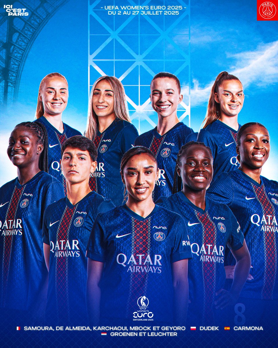 PSG Féminines tweet media