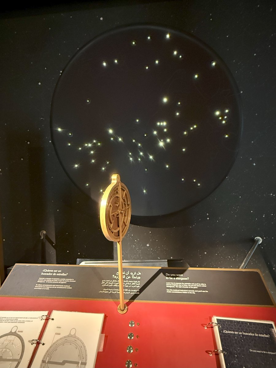 🔭 Cálculo, geometría y estrellas 🌌

La exposición "Al-Andalus y la Ciencia" en Granada te acerca al legado matemático y astronómico andalusí, donde el saber unió culturas por un bien común.

#15millonesdevisitas30años #divulgacioncientifica