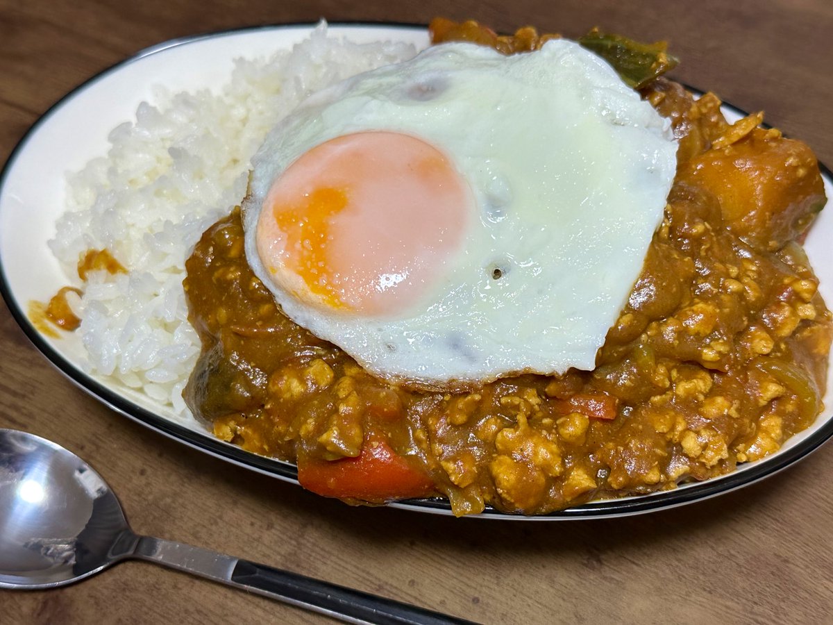 夏野菜カレー〜ドカ盛編〜