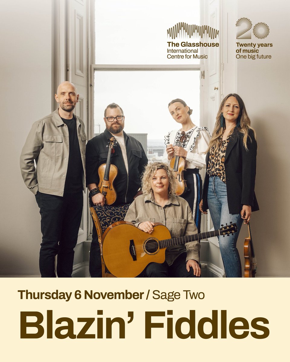 Blazin' Fiddles (@blazinfiddles) on Twitter photo This is on sale now!!
Blazin’ Fiddles return to the <a href="/glasshouseicm/">The Glasshouse International Centre for Music</a> on Thursday 6th November 🤩
🎟️ blazinfiddles.com 🎟️ This is on sale now!!
Blazin’ Fiddles return to the <a href="/glasshouseicm/">The Glasshouse International Centre for Music</a> on Thursday 6th November 🤩
🎟️ blazinfiddles.com 🎟️