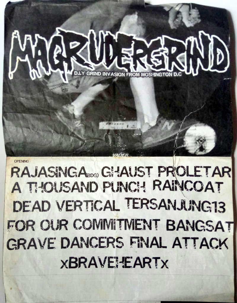 Hari ini (2/7), 17 tahun yang lalu (2008), Magrudergrind (AS) pertama kali tampil di Jakarta.

MAGRUDERGRIND Live @ Stardust café, Gedung Sarinah [lantai 14], Thamrin, Jakarta (2 / 7 / 2008)