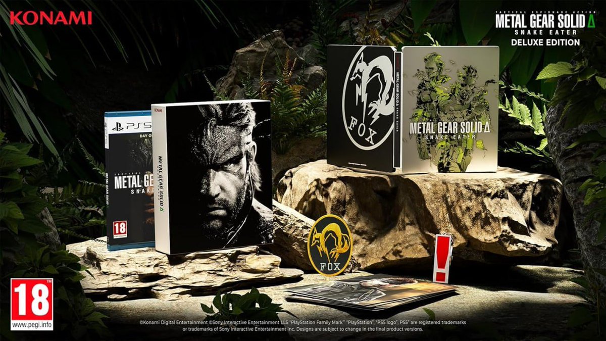 ofertasXjuegos's tweet photo. Metal Gear Solid Delta Snake Eater Deluxe Edition - PS5 #AmazonFR
SOLO 85€ con envío inclui
(PVP 99.99€ + 5€ de envío)
⚪️ https://t.co/eloY2F5JO4
Versión igual que la española. En España imposible de conseguir en retail online por exclusividad de tienda.
Incluye:
Juego Edición Day One
Caja metálica
DLC uniforme White Tuxedo de Snake
Llavero de metal y esmalte
Parche termoadhesivo FOX
Postales
Caja Deluxe
Compras desde Amazon Francia con tu cuenta española, simplemente la registras y ya te deja comprar