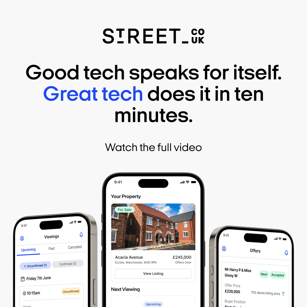 Everything you need to know about Street - in just 10 minutes.

We know your time is valuable, so we’ve made it easy. In just 10 minutes, you’ll get a complete overview of everything Street has to offer.

Watch now – no sign-up required 🔗 hubs.li/Q03vqwzp0