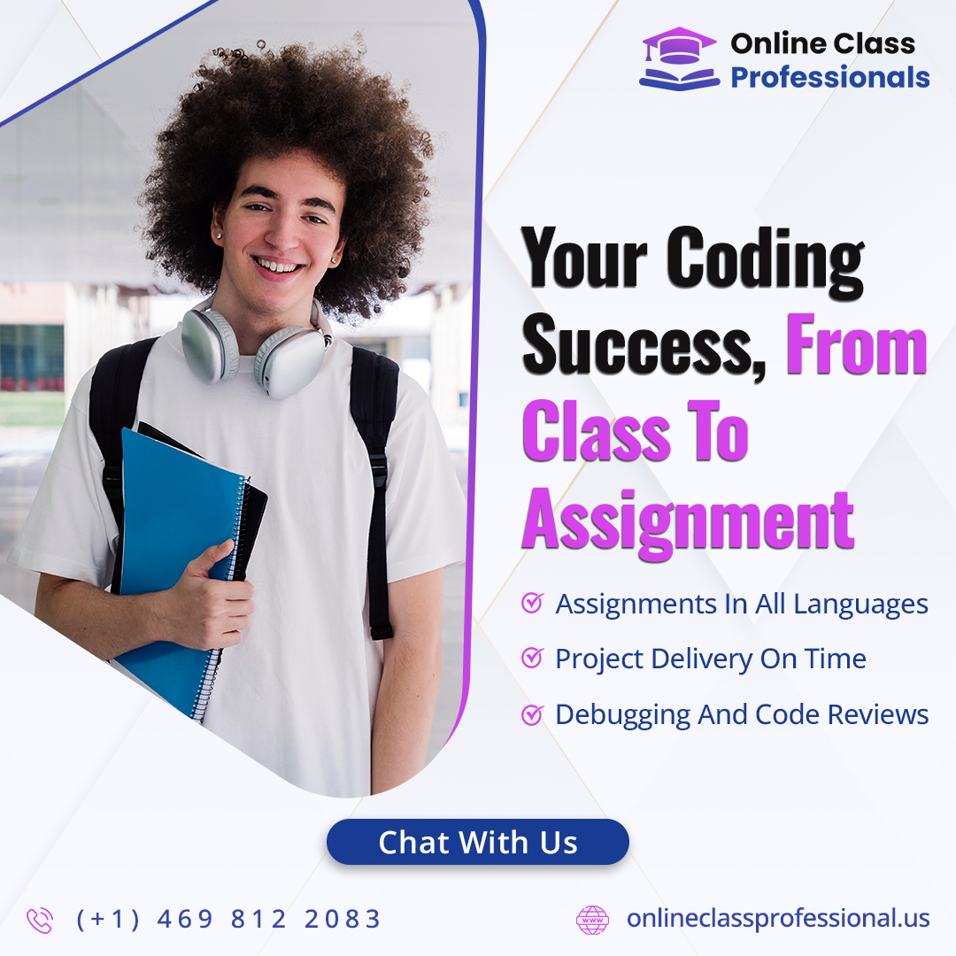 OnlineClas94966's tweet image. Expert coding support from class sessions to final assignments is available in all programming languages. Timely project delivery, debugging, and review services ensure consistent academic performance.
.
.
.
#CodingHelp #programmingassignments #debuggingsupport #projectdelivery