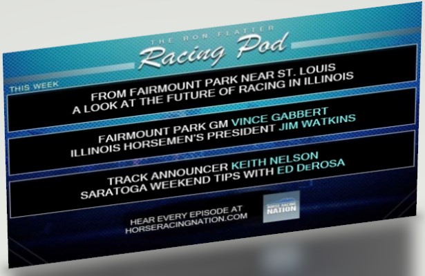 Horse Racing Nation (@hr_nation) on Twitter photo TOMORROW
The focus is on <a href="/FairmountPk/">Fairmount Park</a> and its push to be the top track in Illinois. Hear GM <a href="/vincegabbert/">Vince Gabbert</a>, horsemen's leader Jim Watkins & announcer Keith Nelson. Plus <a href="/TheNYRA/">NYRA (🗽)</a> Saratoga tips with Ed DeRosa (<a href="/EJXD2/">Ed DeRosa</a>). They are on the <a href="/ronflatter/">Ron Flatter</a> Racing Pod.
horseracingnation.com/content/podcas… TOMORROW
The focus is on <a href="/FairmountPk/">Fairmount Park</a> and its push to be the top track in Illinois. Hear GM <a href="/vincegabbert/">Vince Gabbert</a>, horsemen's leader Jim Watkins & announcer Keith Nelson. Plus <a href="/TheNYRA/">NYRA (🗽)</a> Saratoga tips with Ed DeRosa (<a href="/EJXD2/">Ed DeRosa</a>). They are on the <a href="/ronflatter/">Ron Flatter</a> Racing Pod.
horseracingnation.com/content/podcas…