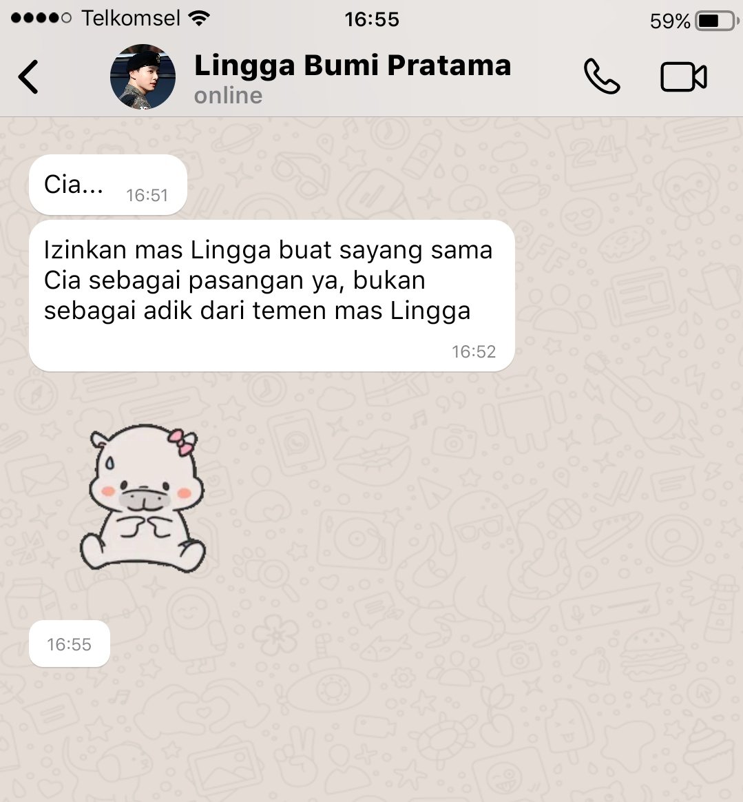 Mami Ingga || Thread AU terputus tweet media