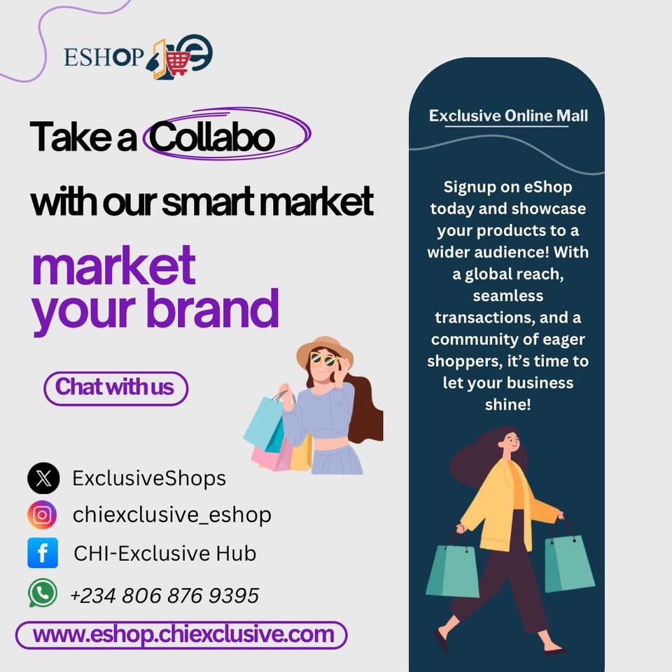 ExclusiveShops's tweet photo. Market your brand with ease! Take a collabo with eShop by registering &amp; selling as a Vendor for FREE! Visit our website at https://t.co/8IbRifPou9 today. 

#OnlineMall #SmartMarket #GoogleVisibility #eShop https://t.co/QCpbGrFrAa